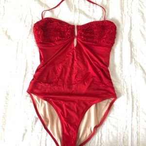 BCBG one piece bathing suit